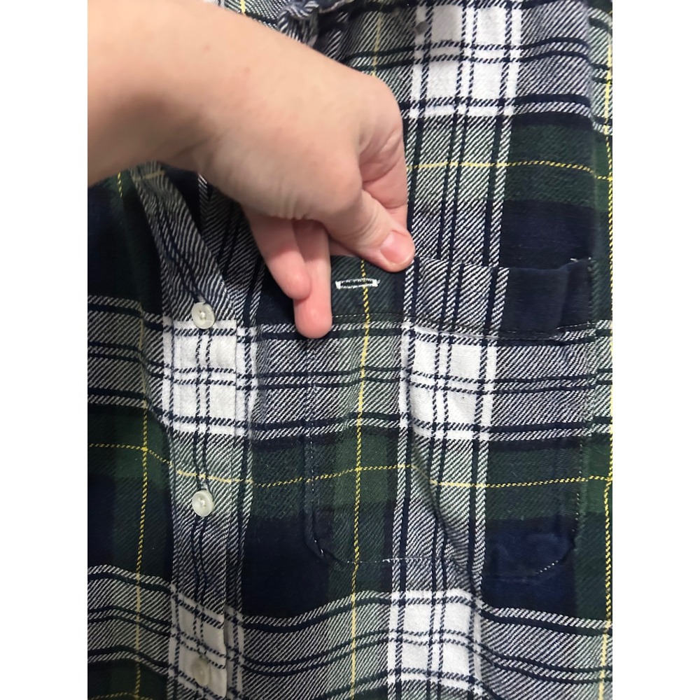 Alex Mill Women XL Plaid Flannel Shirt Button Down‎ Long Sleeve Casual Top - Picture 5 of 5